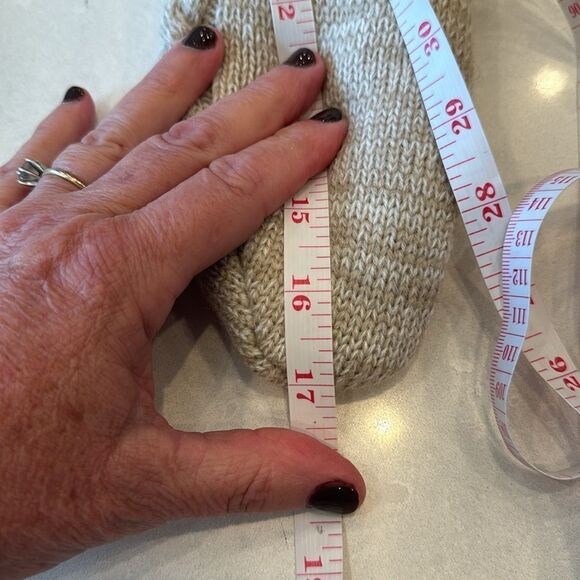 Ugg stocking new with out tag super fun for warmth, style, light brown, gift. - Picture 3 of 5